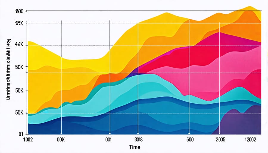 Graph illustrating the growth of solar energy savings over the lifespan of the panels