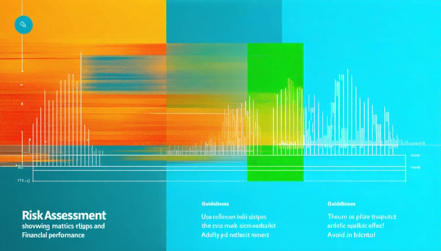 Chart displaying key solar project risk assessment and financial performance metrics